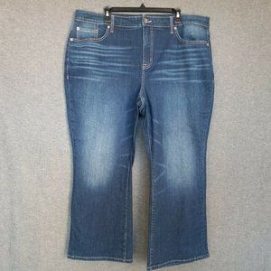 Torrid Vintage Stretch Mid-Rise Flare Jeans Size 22T Short Length